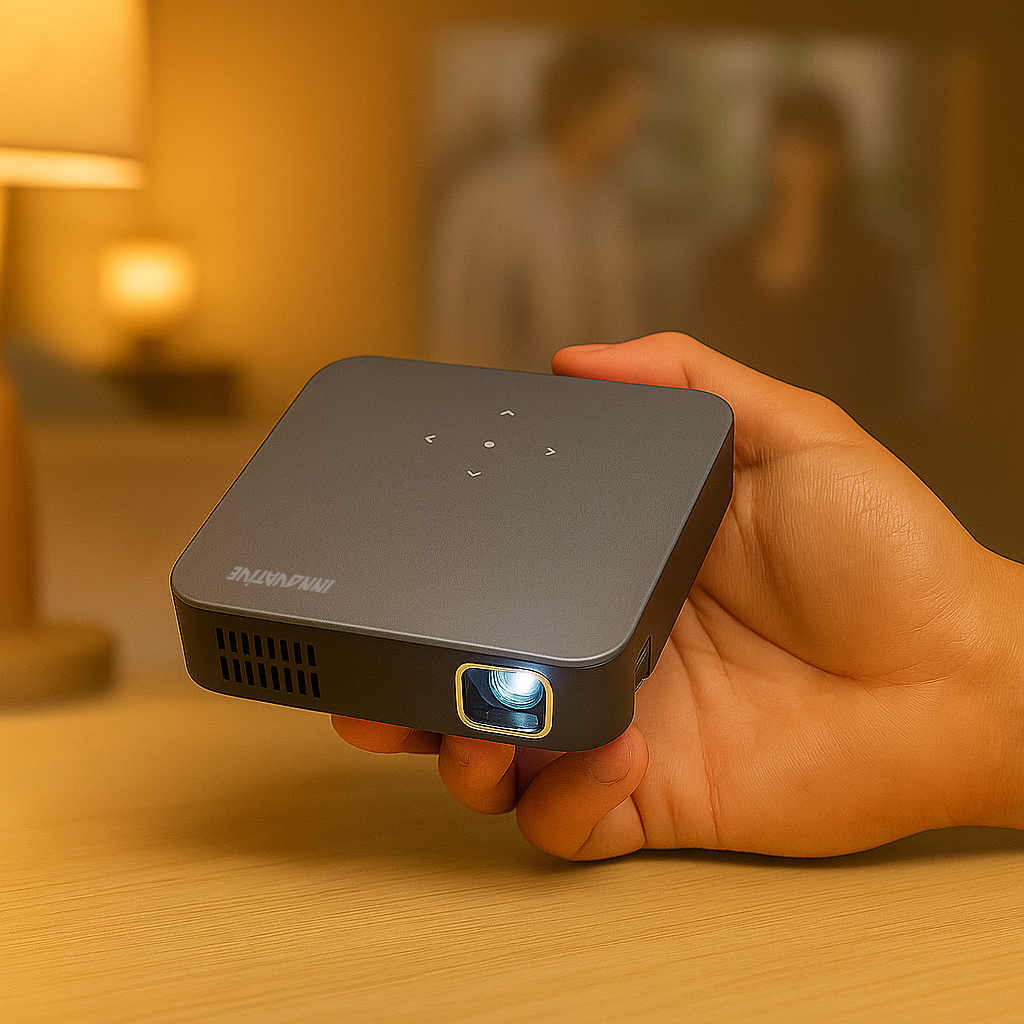 INNOVATIVE K5x - Wireless Projector Palm-Sized with Phone Screen Mirroring