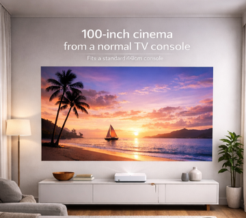 Ultra Short Throw Laser Projector – DSX 3 + Google TV 4K | INNOVATIVE