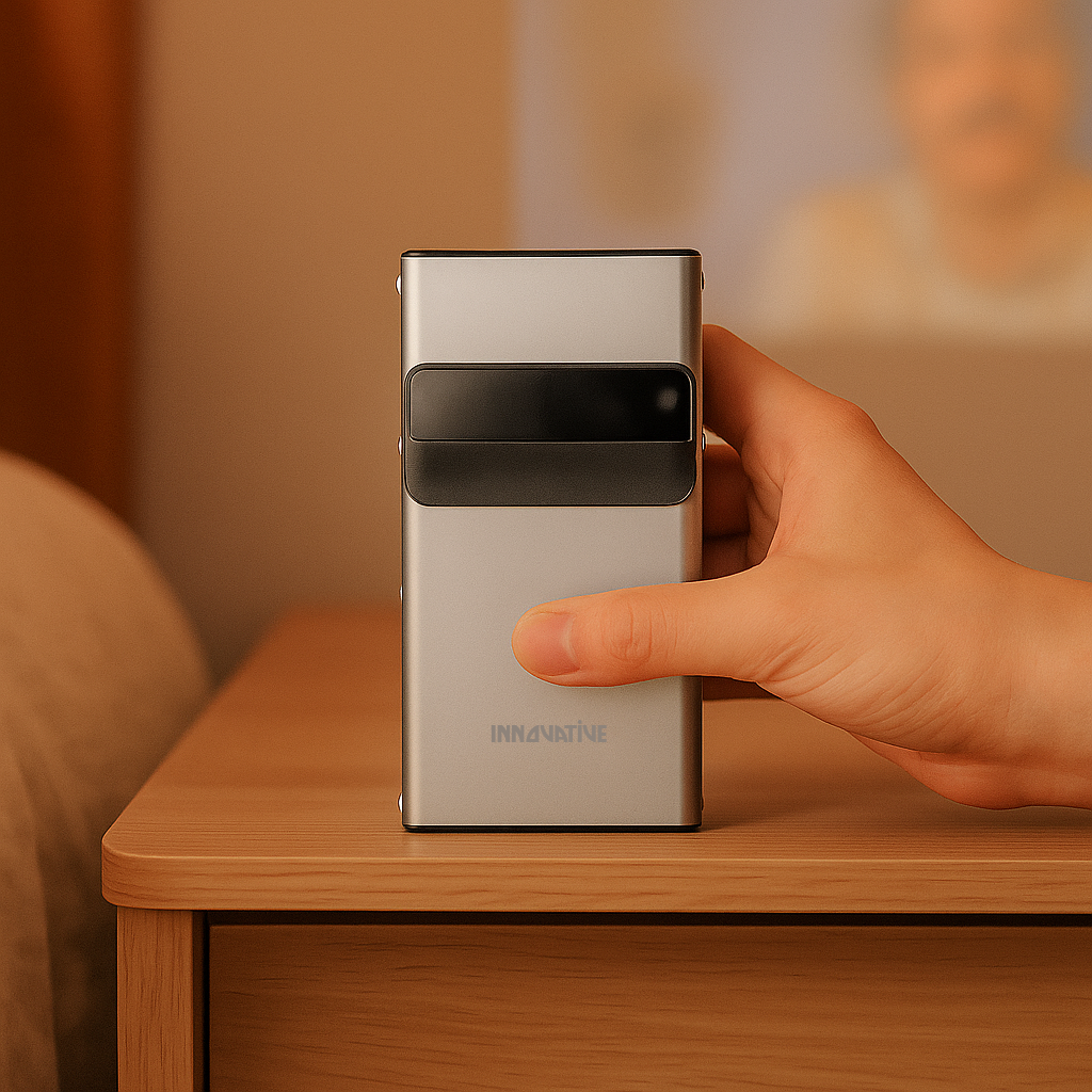 INNOVATIVE DSX II 4k - Ultra Short Throw UST Projector Palm-sized & Smart