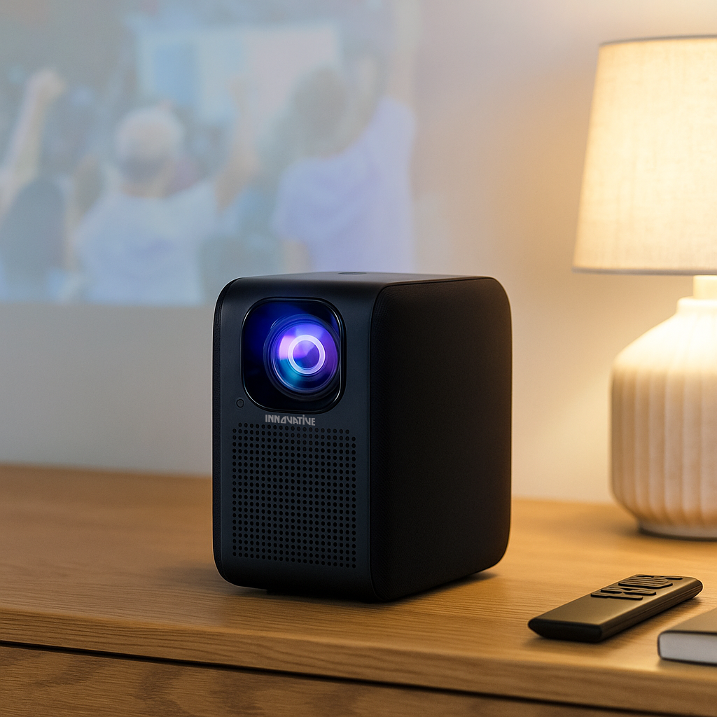 INNOVATIVE ZEN 6 Ultra - Super Short Projector High Brightness, SemiA.I & Smart