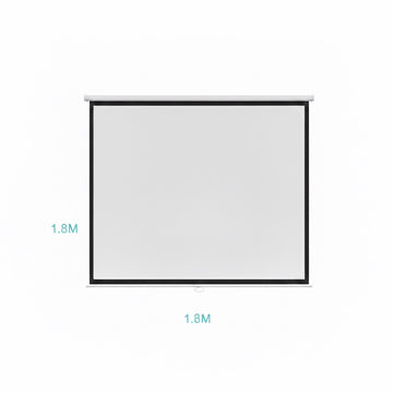 Classroom Projector Screen 1.8m x 1.8m