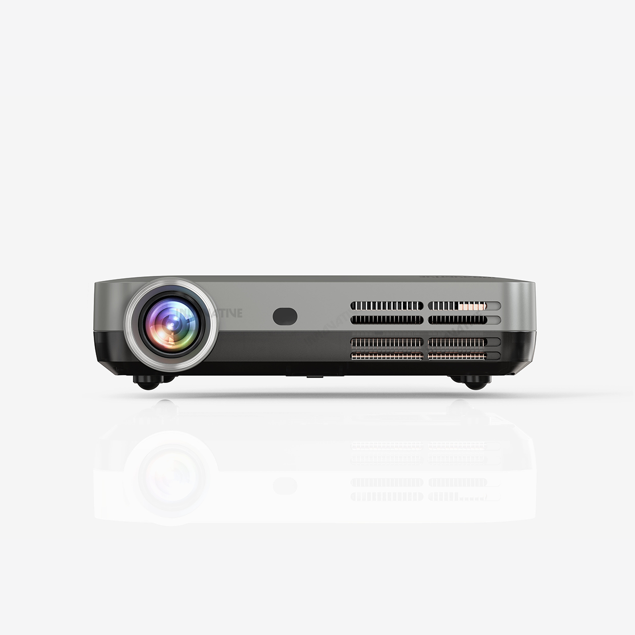 INNOVATIVE DS11 4k HDMI ARC, Bright Mini Projector Palm-sized, 3D, Short Throw & Smart
