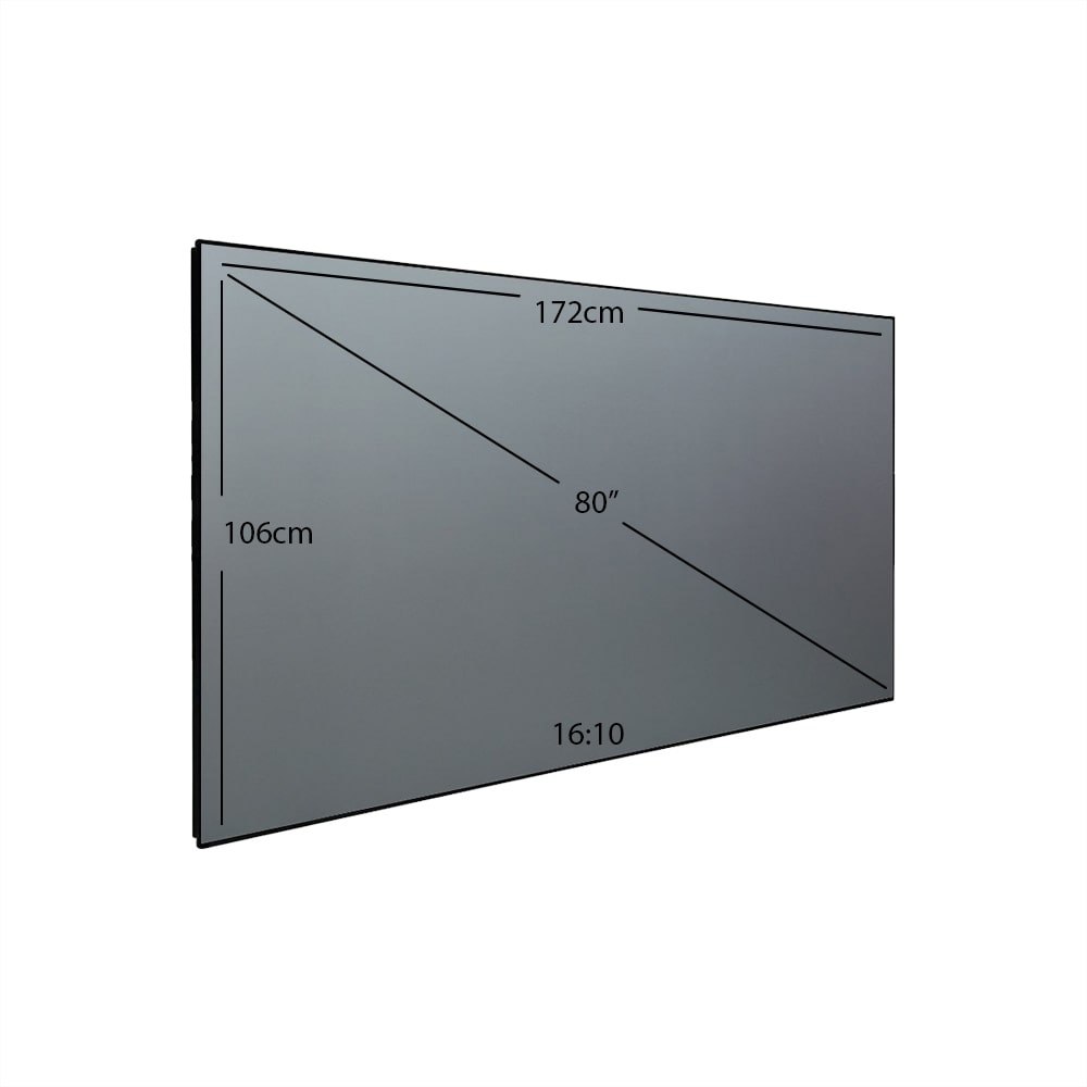 UST Ambient Light Rejection (ALR) Projector Screen, 80" & 100" for Wall Mount